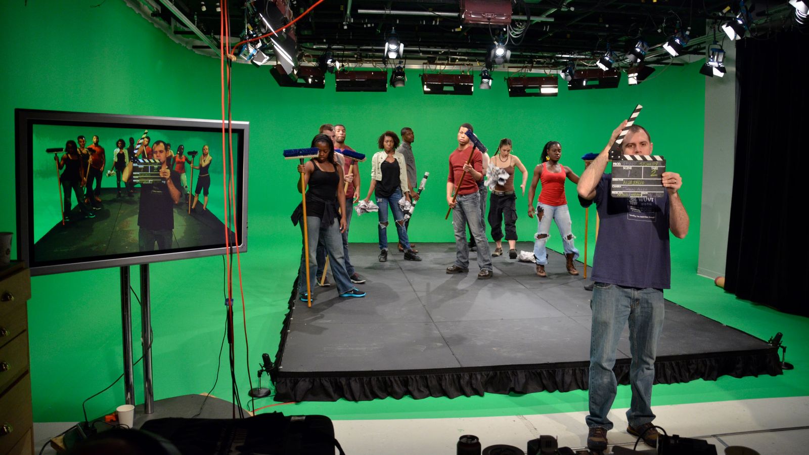 Studio production at Interface Media Group